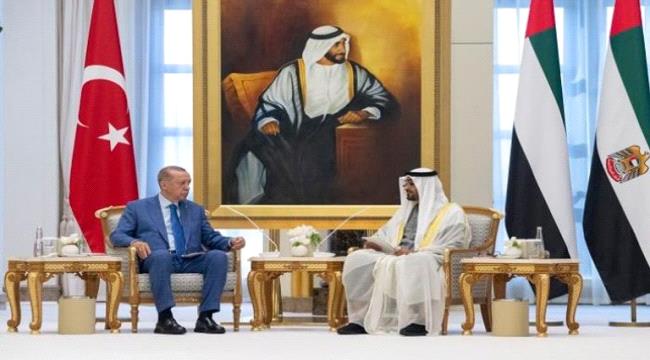 محمد بن زايد وأردوغان.. مباحثات "إيجابية" لدعم سلام واستقرار المنطقة